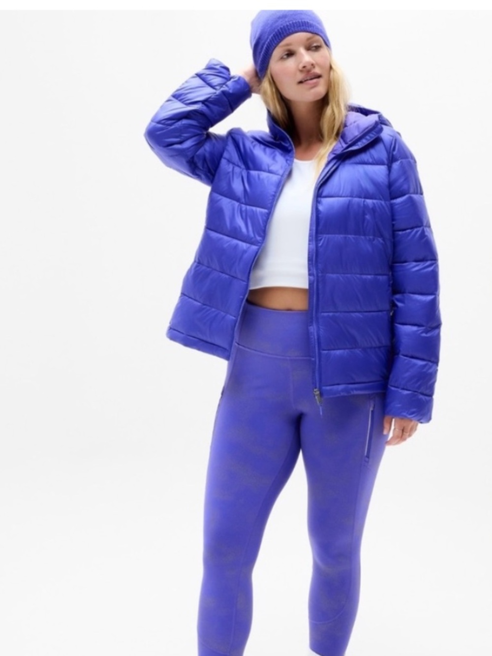 Athleta Aire Puffer Jacket. NWT